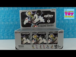 Unboxing Disney Mickey Mouse & Friends Cyborg Series Blind Box Figures