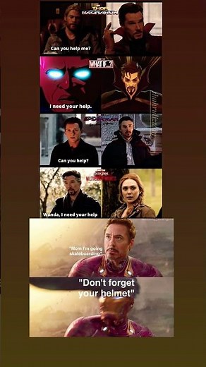 Doctor Strange Always Asking for Help 😂 | MCU Multiverse Funny Meme | Marvel What If? #mcu #shorts