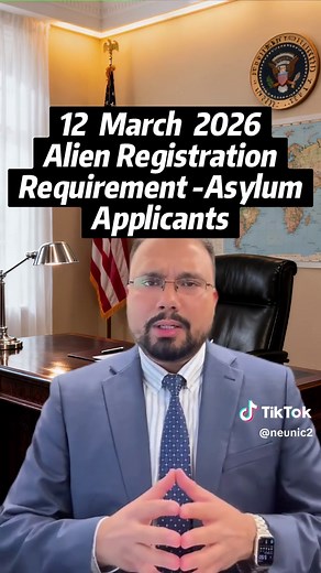 Alien registration requirements for undocumented people. #asylum #immigrant #immigrationnews #deported #immigrationattorney #indian #hindi #punjabi #asylumseekers #expeditedremoval #immigrationlawyer #haryana #haryanvi #immigration #ICE #uscis #registration #alien #undocumentedimmigrants #USA