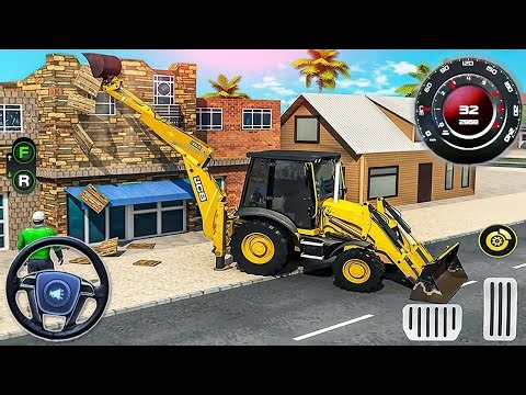 Road Construction Jcb 3D - Highway Excavator Vehicles Builder - Android GamePlay