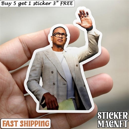 Free Don Lemon Sticker/car Magnet, Protect Freedom of Speech Sticker, First Amendment Sticker, Journalist Support, Subtle Protest - Etsy