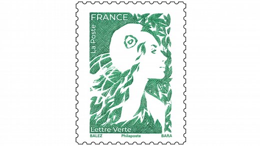 La Poste dévoile le nouveau timbre à l'effigie d'une "Marianne pour l'avenir"