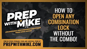 PrepWithMike - How to open any COMBINATION LOCK without the combo!