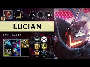 Lucian ADC vs Corki - KR Challenger Patch 25.21