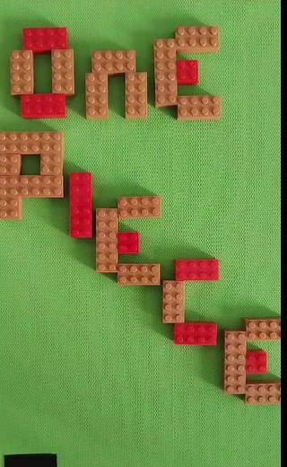 The One Piece is real #onepiece #lego #luffy #strawhat #bricks #toys #diy #afol #easy #toy #legomoc