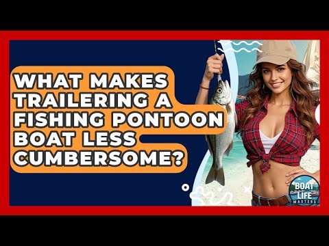 What Makes Trailering A Fishing Pontoon Boat Less Cumbersome? - Boat Life Masters