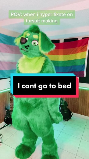 No sleep, only floof. DUETS OPEN 💚#furry #furryfandom #furrytiktok #fursona #fursuitmaker #furry4life #furrycommunity #fursuiter