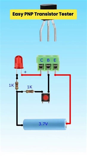 easy PNP transistor tester