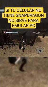 TU CELULAR SIRVE PARA EMULAR PC?