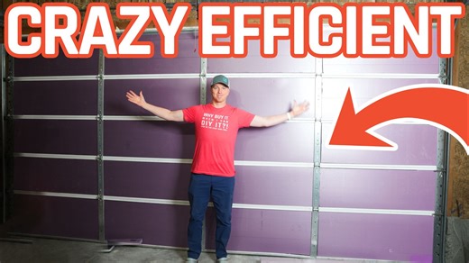 The easiest & most effective DIY garage door insulation