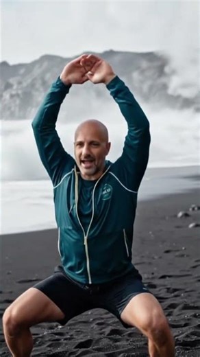 Explosive Mobility – Free Your Hips on the Black Volcanic Beach 🌋