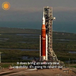 182K views · 78 reactions | NASA is preparing for the maiden launch of the most powerful rocket it has ever built — which, if successful, could pave the way for human flights to both the moon and, eventually, Mars. https://cbsn.ws/3PNfioz | CBS Mornings | Facebook