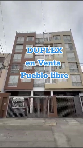 Departamento Duplex en Venta en Pueblo Libre