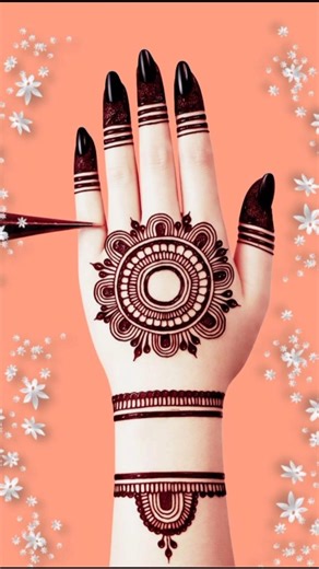 Mehndi Designs For Hands | Mehandi Ka Design #shorts #ytshorts #trending