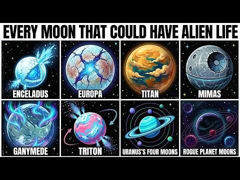 Every Moon That Could Have Alien Life Explained in 8 Minutes