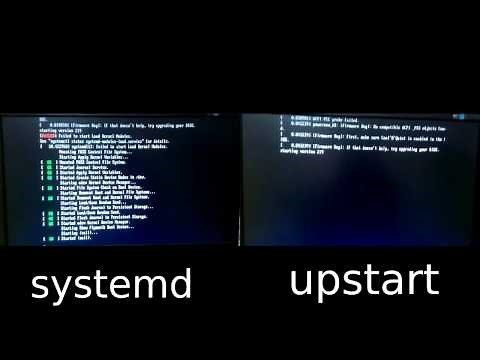 Ubuntu 15.04 systemd vs upstart boot