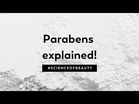 Parabens in beauty products: what are they for?