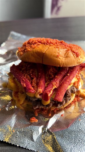 Delicious Takis Smash Burger Recipe