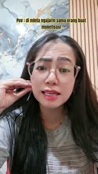 pov : di paksa orang buat ajarin dia ngonten ‼️