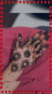 Aesthetic mehndi design🌹 Stylish mehndi design🌻 Easy Mehndi design😊Tikki mehndi design#mehndi#shorts