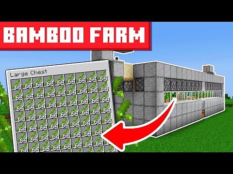 Bamboo Farm Minecraft 1.21.11+ - BEST DESIGN