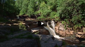 Video: Formation of a waterfall and gorge