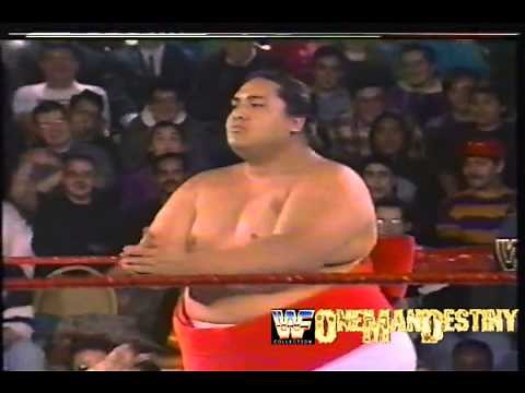 WWF FIRST RAW(1/11/1993)Yokozuna Vs Koko B Ware