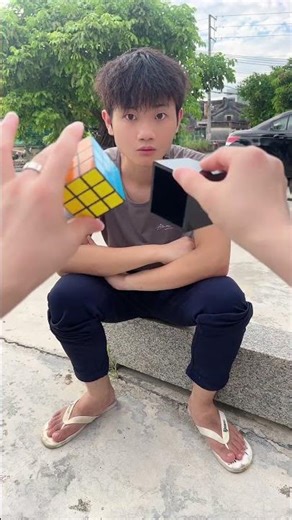 魔方瞬间还原的秘密#魔术教学 #magic #magicteaching