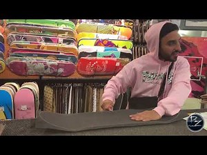 Creating a skateboard at Zumiez store at Main Place Mall