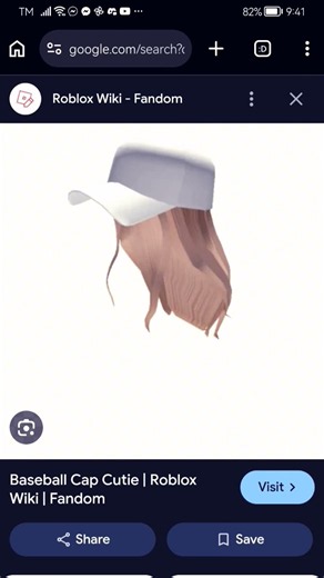 Roblox Baseball Cap Cutie Drawing | #drawing