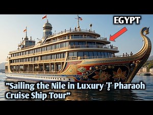 Pharaoh Nile Cruise Ship | Full Luxury Tour and Review | Sir Boats Yacht