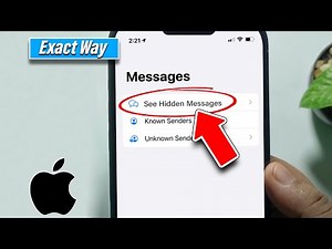 How to Find Hidden Messages on iPhone/iPad 2025 (UPDATED)