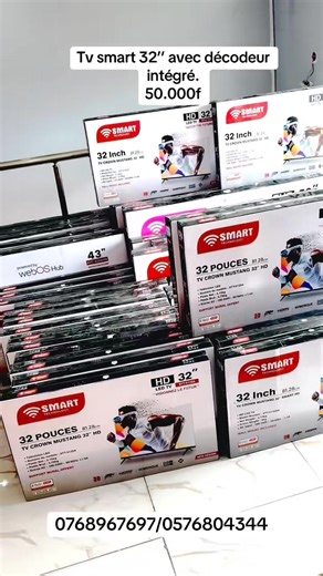 300K views · 1.4K reactions | Prix cassé  tv smart 32 pouces décodeur intégré à seulement 50.000f ne vous faites plus avoir. | coulibaly Communication | Facebook