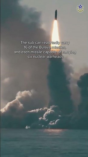 Russia's New Borei-Class Submarine Launches Nuclear Missile