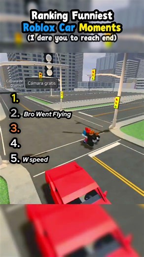Ranking Funniest Roblox Car Moments
