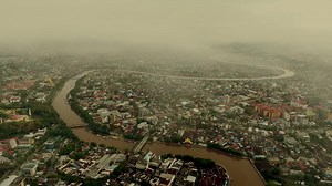 Banjarmasin Golden Hour & Barito Bridge Sunset