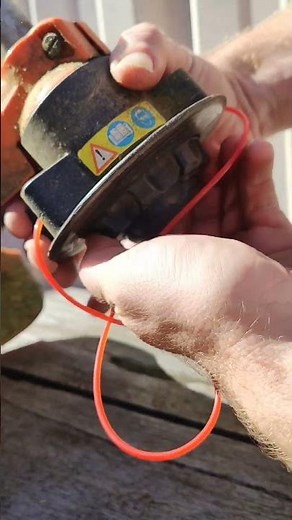 STIHL AutoCut Trimmer Line Reloading #lawnmowing