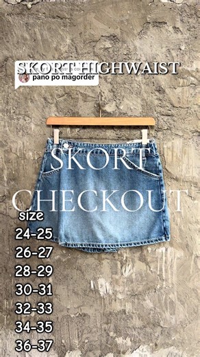 Replying to @@Jassy dito po check out 🥰 #fyp #skort #highwaist