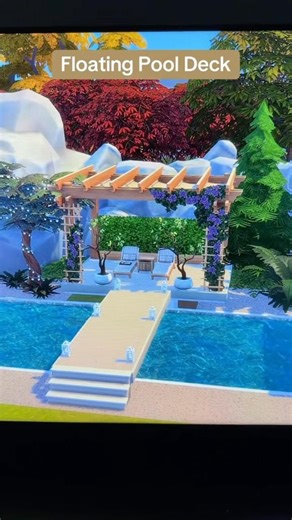 Floating Sitting Area!! #sims4tipsandtricks #sims4hacks#sims4tutorial #thesims4tips#foryoupage#sims4