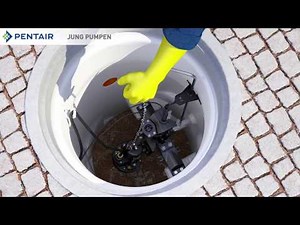 Animation Pumpenwartung und Schachtverlängerung