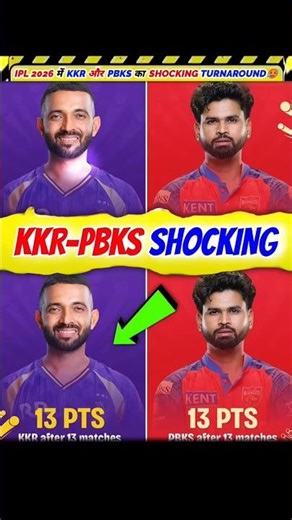 IPL 2026 KKR AND PUNJAB UNREAL TURNAROUND🥵