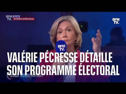 Salaires, brigades "coup de poing", carbone: Valérie Pécresse détaille son programme électoral