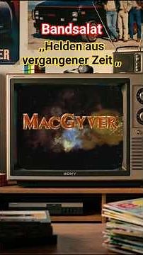 MacGyver: Helden unserer Kindheit! 🛠️ Wer kennt ihn noch? #80er #90er