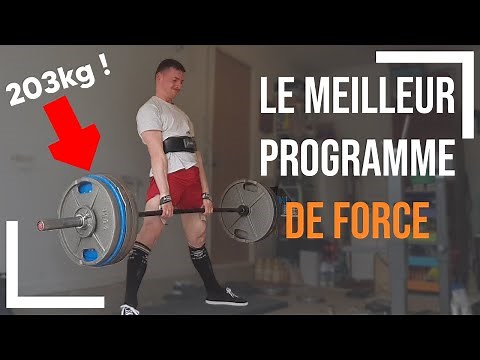 QUEL EST LE MEILLEUR PROGRAMME DE FORCE ? Force Athlétique et PowerBuilding