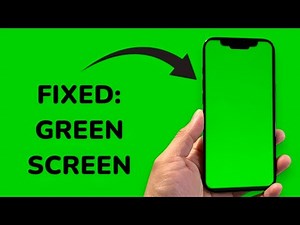 How To Fix Green Screen On iPhone
