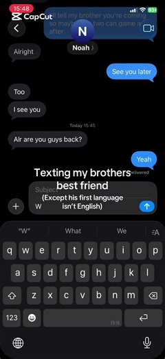 Don’t mind me switching music in between guys I was just vibing Surprise reveal!!! #brothersbestfriend #textinghim #viral #trending #fyp