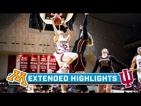 Minnesota at Indiana | Extended Highlights | Big Ten Women's Basketball | Jan. 17, 2024