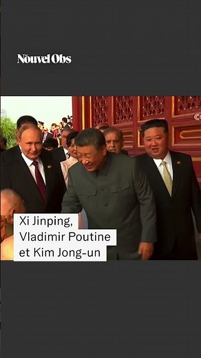Xi Jinping, Vladimir Poutine et Kim Jong-un s'affichent ensemble à un défilé militaire géant à Pékin