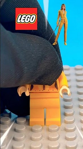 How to build LEGO THE BRIDE from KILL BILL! 🗡️#lego #killbill #viral #toys #fortnite