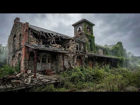 Abandoned Railroad Depot Turned into a Stunning Industrial Dream (ASMR Restoration)